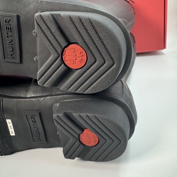 Hunter Original Tour Tall Boot, Black Winter, Rain Boot, Women’s Size 7 New - Picture 8 of 16